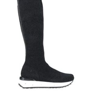 Elegant Black Over the Knee Boots